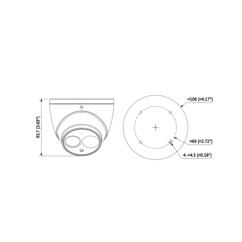 DAHUA DH-IPC-HDW4431EMP-ASE-0360B IP-камера