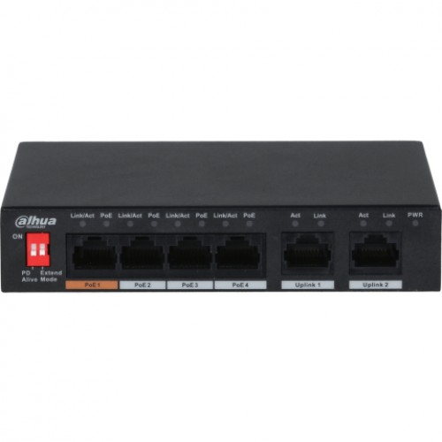 DAHUA DH-PFS3006-4ET-60 Коммутаторы POE