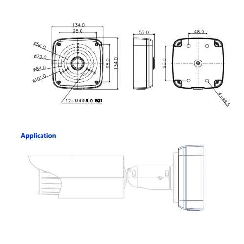 DAHUA PFA122 Кронштейн