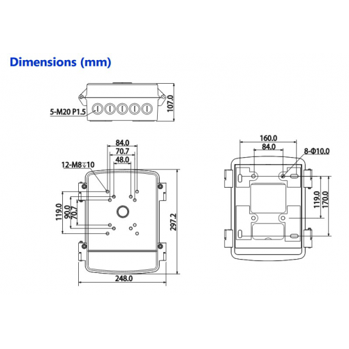 DAHUA PFA140 Кронштейн
