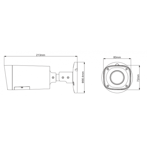 DAHUA DH-HAC-HFW1200RP-VF HD камера