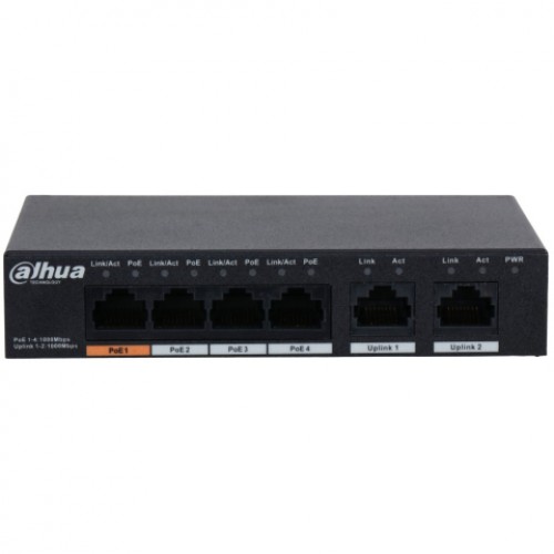 DAHUA DH-PFS3006-4GT-60-V2 Коммутаторы POE