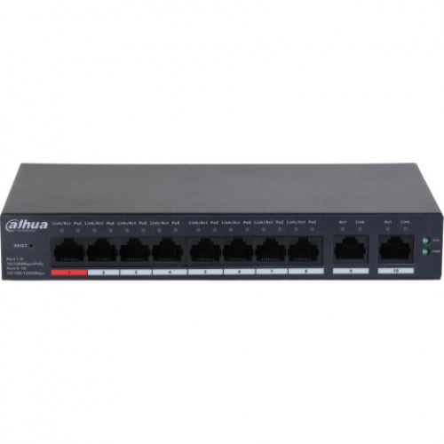DAHUA DH-CS4010-8ET-110 Коммутаторы POE